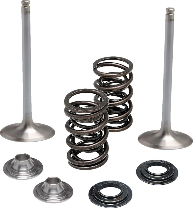 Kibblewhite Intake Stainless Conversion Valve and Spring Kit for 2020-2021 KAWASAKI KX 250 White Diamond® Stainless #40-41650