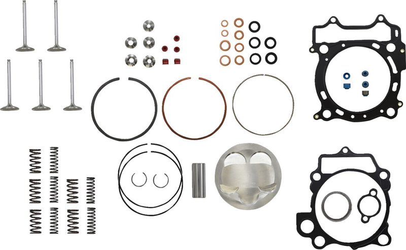 Kibblewhite Top End Service Kit for 2004-2009 YAMAHA YFZ 450 Top End Kit White Diamond® Stainless #80-82750