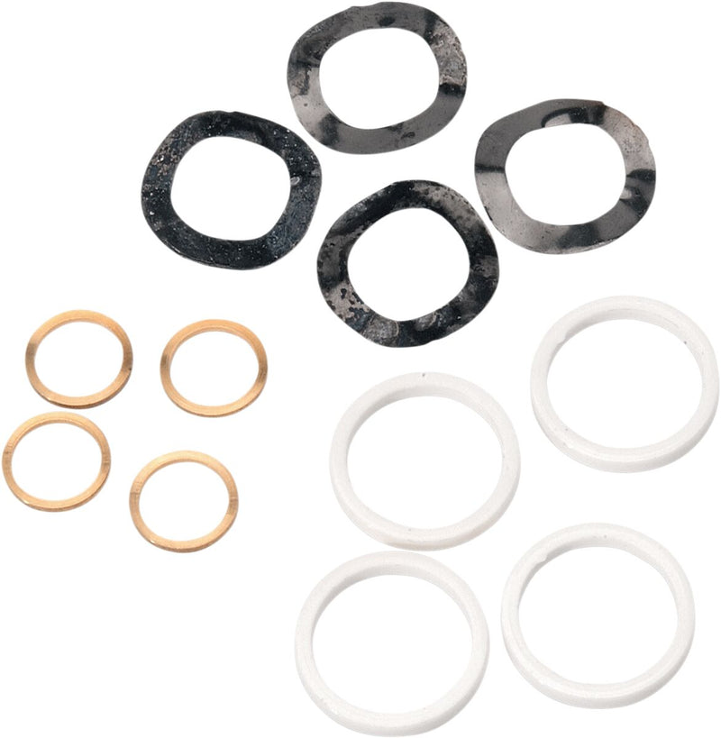 Drag Specialties Rocker Shaft Adjuster Kit - Rocker Arm Shaft for Harley-Davidson Touring, Softail, Dyna & FXR 1966-1984