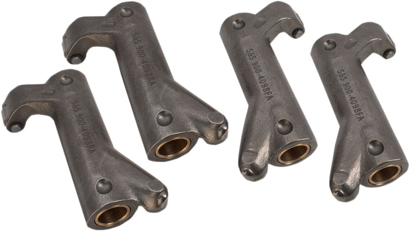 S&S Cycle Roller Rocker Arms Forged Front Rear 8620 Steel Set of 4