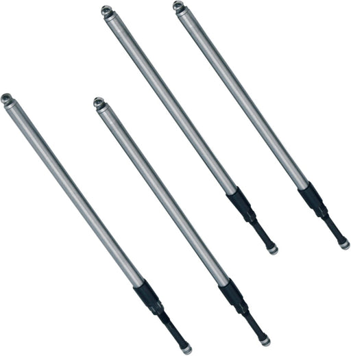 S&S Cycle Quickee Pushrods Pushrod Set Adjustable Chromoly Steel Set of 4