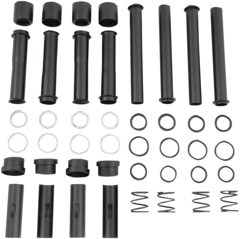 Drag Specialties Satin Black Pushrod Tube Kit for 1986-2003 Harley-Davidson Sportster Motorcycles