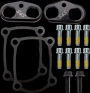 S&S Cycle Tappet Cuffs Lifter Guide Anodised Black Billet Aluminium Pair #330-0655