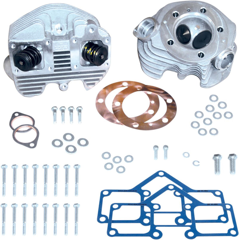 S&S Cycle Super Stock® Cylinder Head Kit Aluminium O-Ring Intake Stock Compression #90-1497