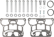 S&S Cycle 79 cc Super Stock® Cylinder Head Cylinder Head Kit Powder-Coated Wrinkle Black Aluminium Pair #90-1293