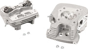S&S Cycle 79 cc Super Stock® Cylinder Head Cylinder Head Kit Powder-Coated Silver Aluminium Pair #106-4277
