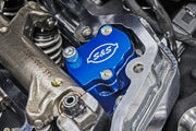 S&S Cycle Billet Head Breather for 2017-2025 Harley-Davidson Cylinder Head Breather Blue Anodised 6061 Billet Aluminium Pair
