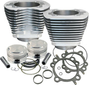 S&S Cycle Big Bore Cylinder Kit Silver Aluminium
