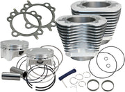 S&S Cycle Big Bore Cylinder Kit Silver Aluminium