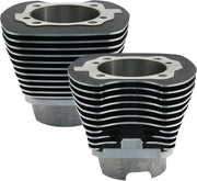 S&S Cycle 4-1/8" Bore Cylinder Cylinder Kit Black Powder-Coated Aluminium Pair