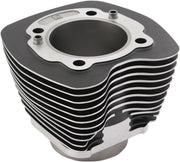 Drag Specialties Replacement Cylinder Black Highlighted Fins Aluminium Cast