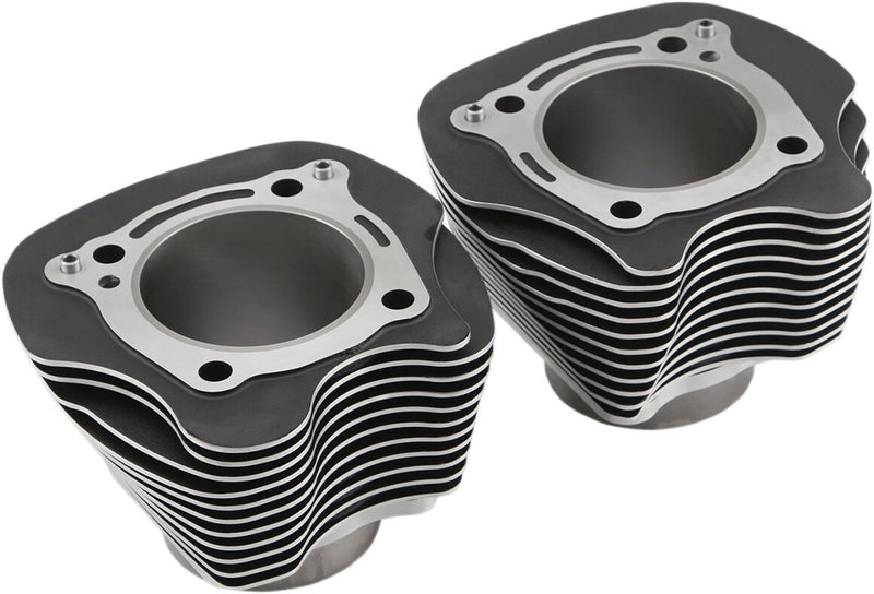 Drag Specialties Cylinder Set - Aluminum /  Cast Iron, Pair, Replacement for Harley-Davidson Touring, Softail, Dyna & Trike 2017-2024