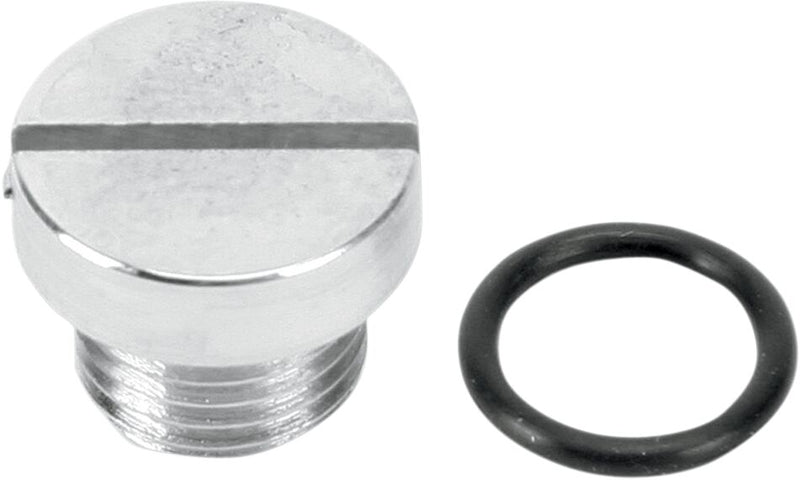 Colony Oil Screen Plug - Each, Oil Pump - Chrome for Harley-Davidson Touring & Softail 1970-1980