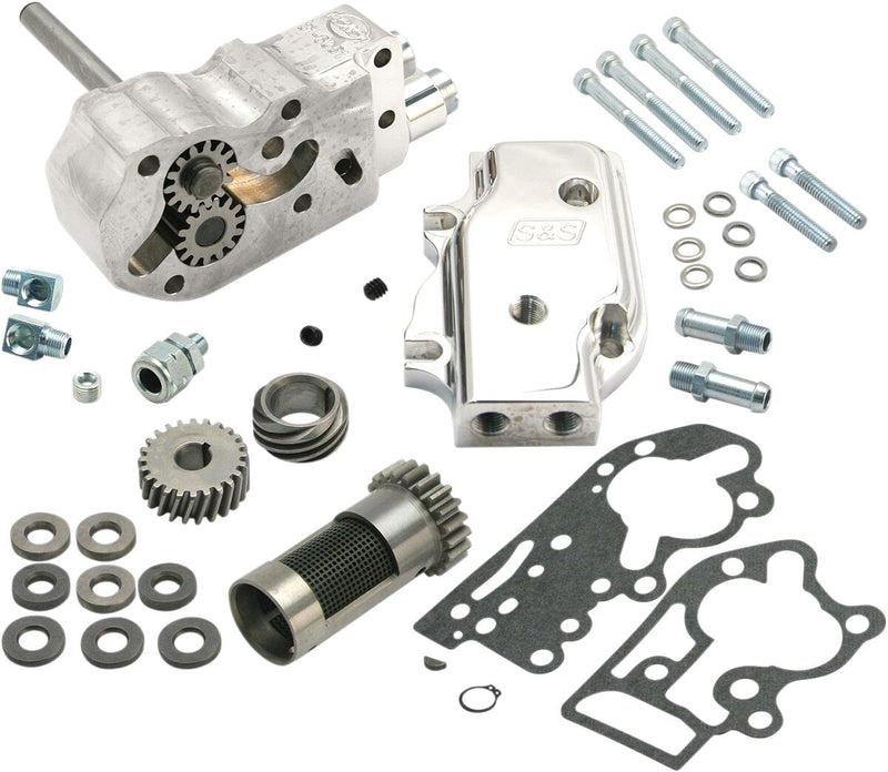 S&S Cycle Billet Oil Pump Kit Standard Cover #31-6296