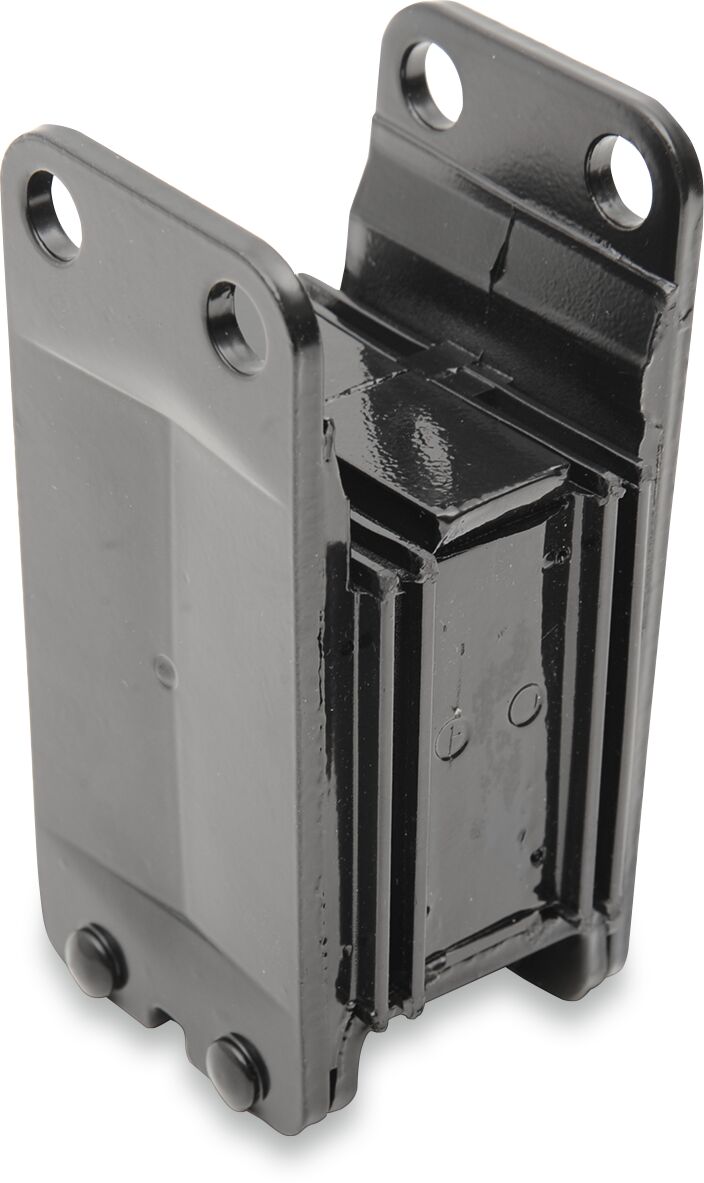 Drag Specialties Isolator Engine Mount - Each - Black for Harley-Davidson Dyna 1991-1998