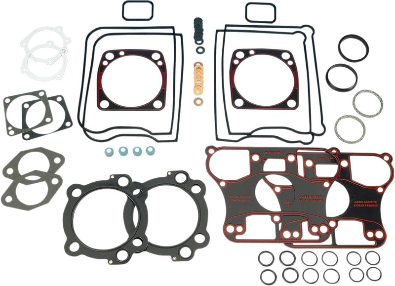 James Gasket Top End Gasket Kit MLS (Multi-layer Steel) Rubber-Covered Metal