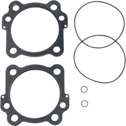 Genuine James Head & Base Gasket Kit (MLS) 3 7/8 Inch Bore, .045 Inch Head Gaskets, Multi Layer Steel Head & Steel Base For 1999-2017 95 Inch TCA/B (Excluding Twin Cooled) Models