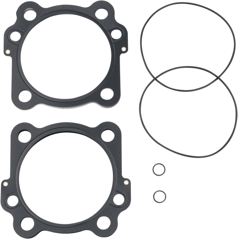 Genuine James Head & Base Gasket Kit (MLS) 3 7/8 Inch Bore, .045 Inch Head Gaskets, Multi Layer Steel Head & Steel Base For 1999-2017 95 Inch TCA/B (Excluding Twin Cooled) Models