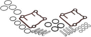 James Gasket Pushrod Gasket and O-Ring Kit Gasket Kit Tappet Cover Rubber-Covered Metal