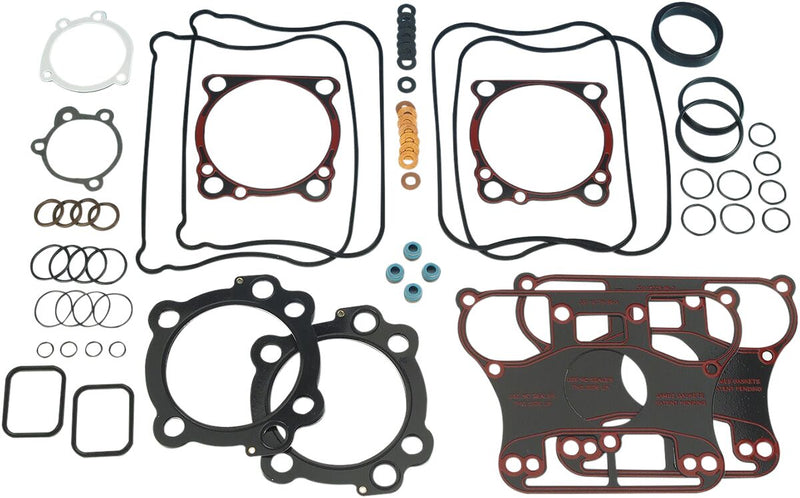 James Gasket Top End Gasket Kit MLS (Multi-layer Steel) Rubber-Covered Metal