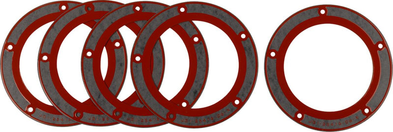 James Gasket Derby/Inspection Cover Gasket Kit Primary Derby Cover Paper Silicone 5 Pack #JGI-25416-06-X