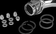 James Gasket Exhaust Port Gasket Kit Chrome Stainless Steel #JGI-65324-83-KW1