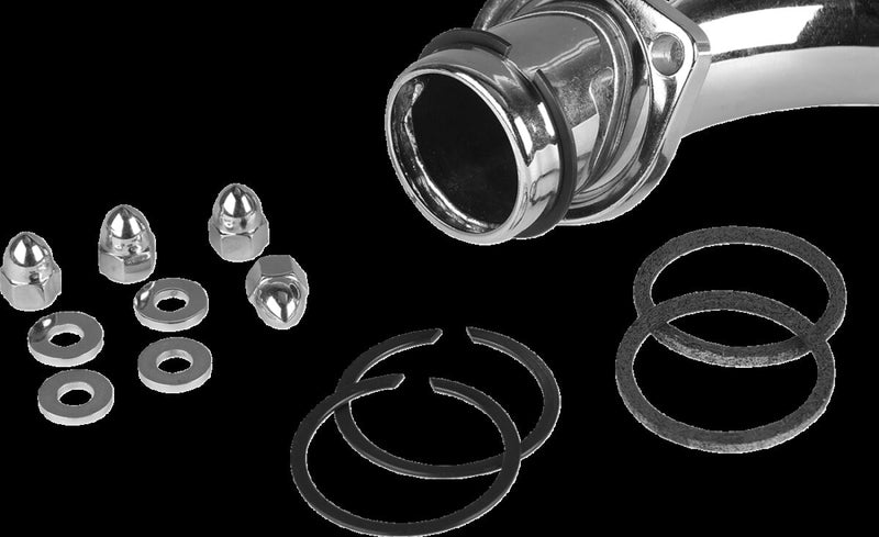 James Gasket Exhaust Port Gasket Kit Chrome Stainless Steel