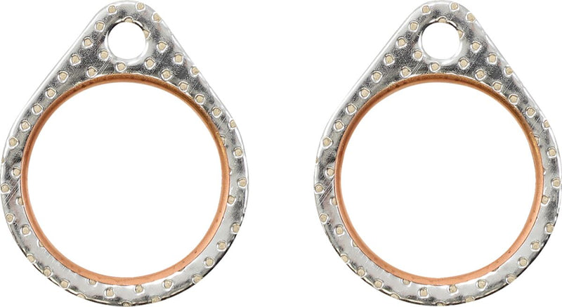 James Gasket Exhaust Gaskets Fire Ring Exhaust Port Steel Pair