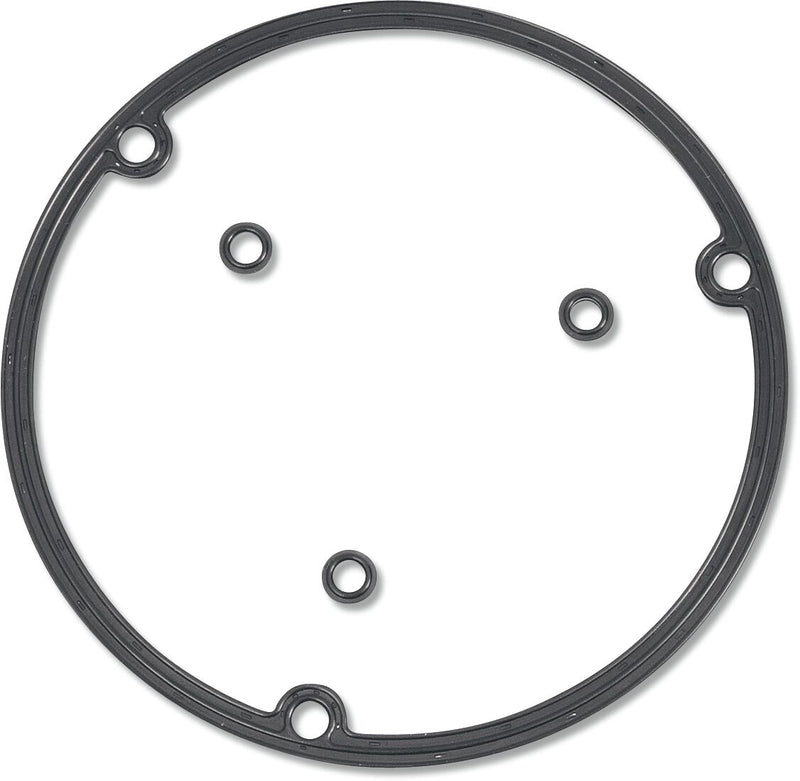 James Gasket Derby/Inspection Cover Seal Kit Gasket Kit Derby Cover Moulded Rubber Steel