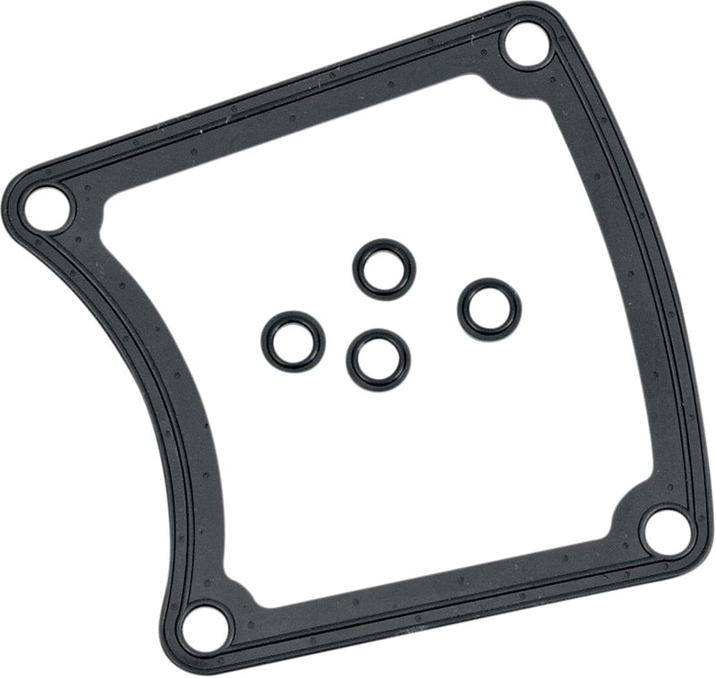 James Gasket Derby/Inspection Cover Seal Kit Gasket Kit Derby Cover Moulded Rubber Steel
