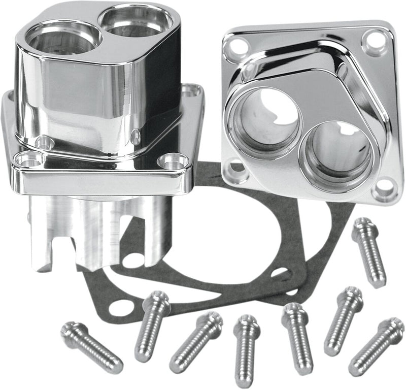 S&S Cycle Billet Tappet Guides Chrome Billet Aluminium Kit #106-5428