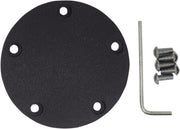 Drag Specialties Spherical Radius Points Cover Black Wrinkle Each
