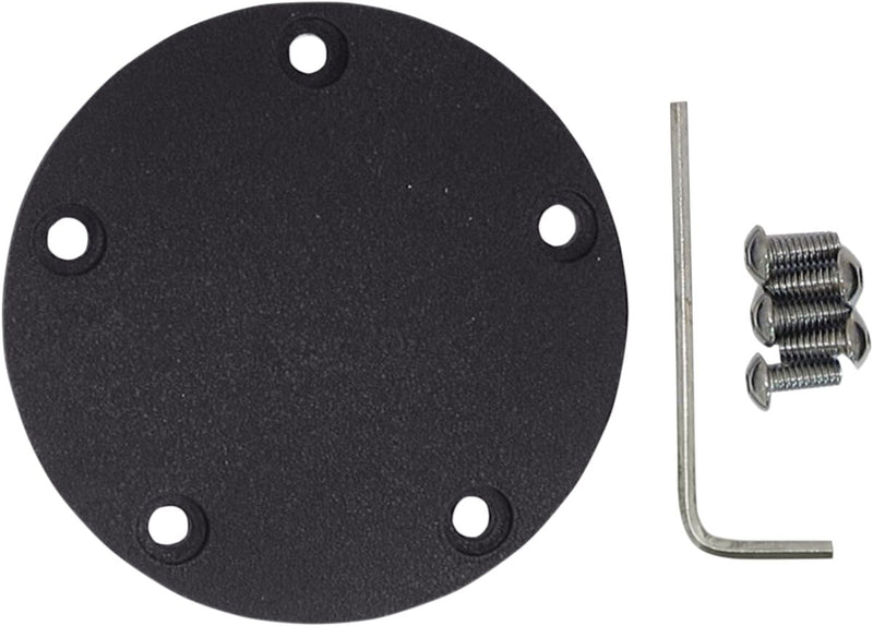 Drag Specialties Spherical Radius Points Cover Black Wrinkle #30-0170AWB