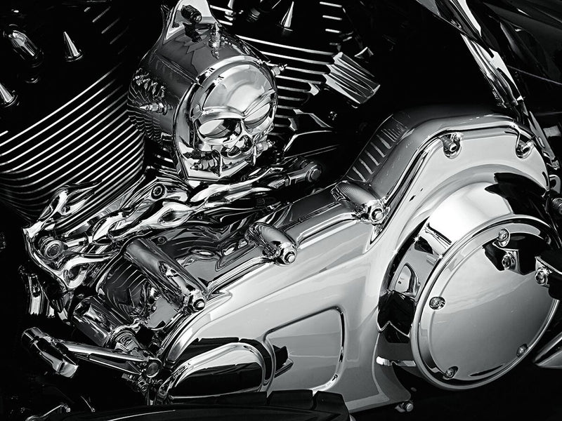 Kuryakyn One Piece Inner Primary Cover Chrome Die-Cast