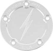 Thrashin Supply Co. Points Cover Polished Dished 6061 Billet Aluminium