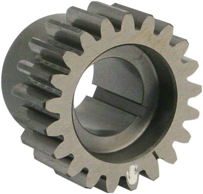 S&S Cycle GEAR Pinion White for Harley-Davidson Touring, Softail, Dyna & FXR 1977-1989