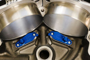 S&S Cycle Dual Spray Piston Cooling Jet Kit for 2017-2025 Harley-Davidson Aluminium Anodised 6061 T-6 Aluminium Billet #310-1203