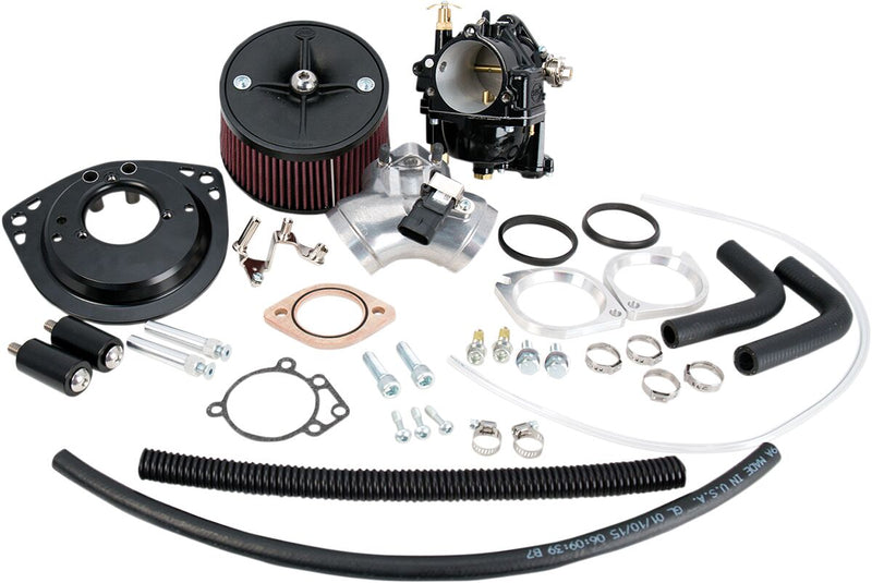 S&S Cycle Super G Carburetor Kit w/Air Cleaner for Big Twin 99-06 w/ S&S T143 Long Block Engine for Various Various Harley-Davidson Motorcycles (See Fitment List)