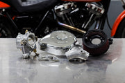 S&S Cycle Super E Carburetor with Stealth Air Cleaner Kit for 1999-2006 Harley-Davidson Carburetor w/Stealth Air Cleaner Chrome Silver #110-0149