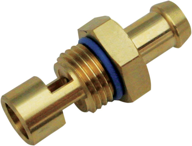 S&S Cycle Fuel Inlet/Needle Seat Gold #11-2465
