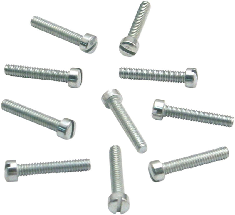 S&S Cycle Slotted Flat Head Screws #50-0150