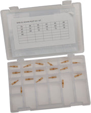 EBC Dealer Pilot Jet Kit Keihin N424-21 Clear Gold Brass #KPJK-01