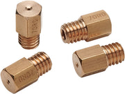 EBC A-Bax Precision Mikuni-Style Hex Head (HJ Prefix) Main Jets Gold Brass 4 Pack #HJ170-4