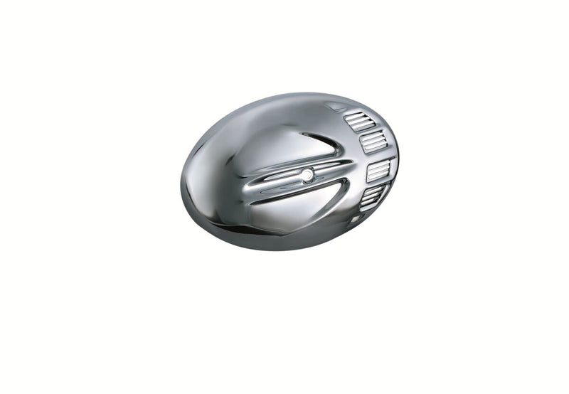 Kuryakyn Scarab Air Cleaner Cover In Chrome For Harley-Davidson Touring, Softail & Dyna Motorcycles
