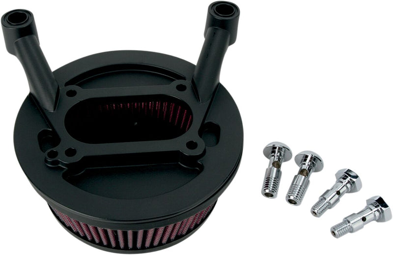 Arlen Ness Black Stage I Big Sucker Performance Air Cleaner Kit w/Standard Filter for 1999-2002 Harley-Davidson Touring Motorcycles