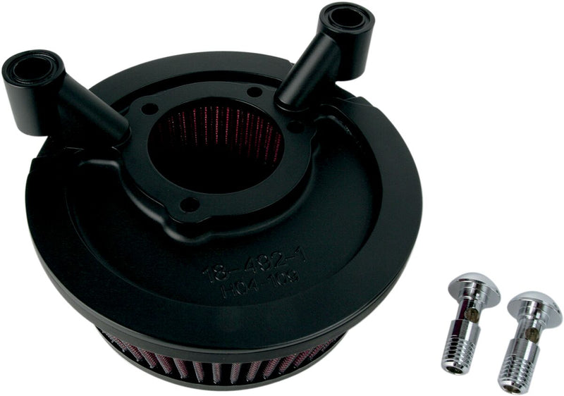Arlen Ness Black Stage I Big Sucker Performance Air Cleaner Kit w/Standard Filter for 1991-2019 Harley-Davidson Sportster Motorcycles