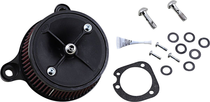 S&S Cycle Super Stock Stealth Air Cleaner Kit for Various Various Harley-Davidson Motorcycles (See Fitment List)