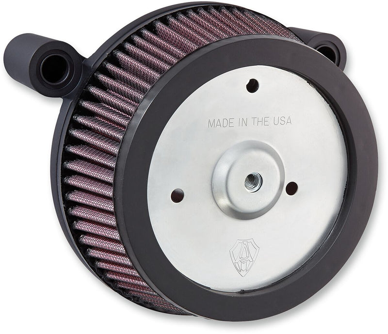 Arlen Ness Big Sucker™ Air Filter Kit - Aluminum - Black for Harley-Davidson 2015-2020