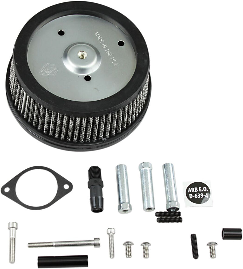 Arlen Ness Big Suckerâ€žÂ¢ Air Filter Kit Accepts OEM Covers #50-319