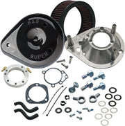 S&S Cycle Gloss Black Teardrop Air Cleaner for Various Various Harley-Davidson Motorcycles (See Fitment List) #170-0181A